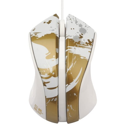 Mouse G-CUBE GLPS 310 Laser Paint Splash Gold USB