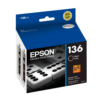 Cartucho EPSON Original T136126 Negro WorkFoce K101/301