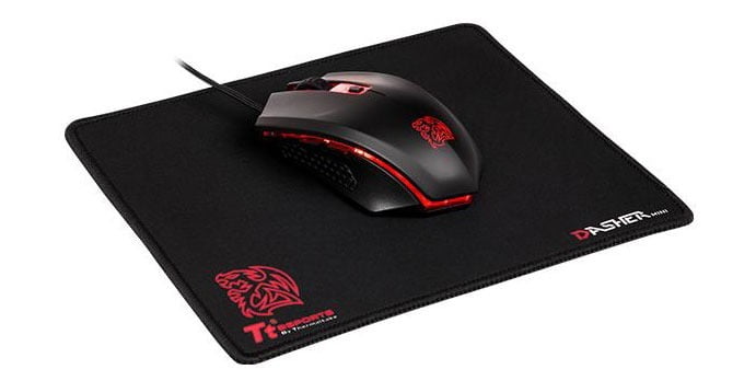 Mouse Gamer Talon X RGB + Pad Ttesports Thermaltake USB