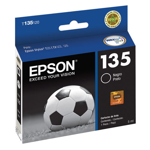 Cartucho EPSON Original T135120 Negro StylusT25 TX123/125