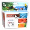 Cartucho HP Alternativo 662 XL Color Gneiss