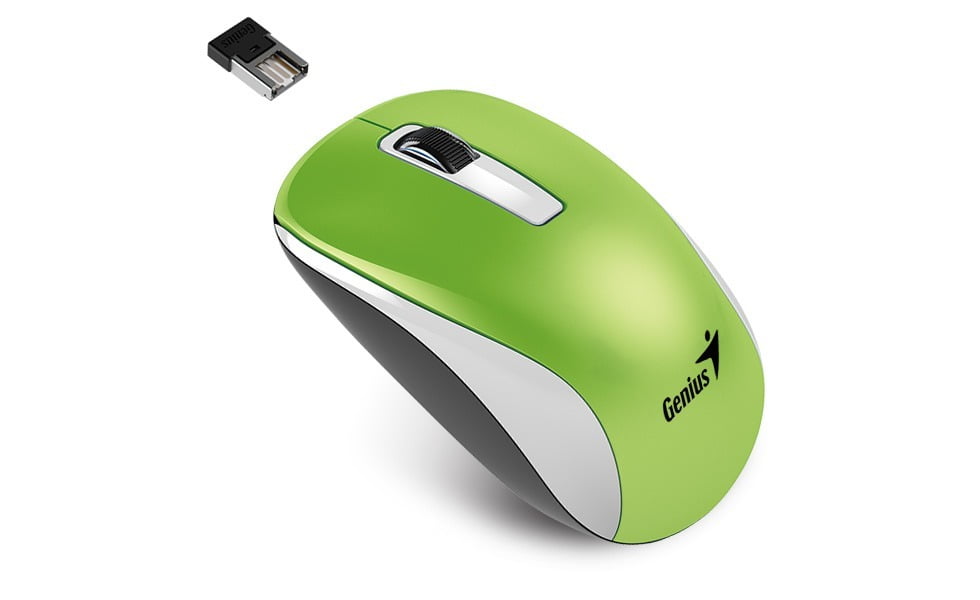 Mouse Genius BlueEye NX-7010 Verde Claro WiFi