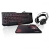 Teclado + Mouse + Auriculares + Pad Mouse Ttesports KNUCKER Thermaltake