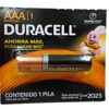 Pilas AAA Duracell Blister x 1