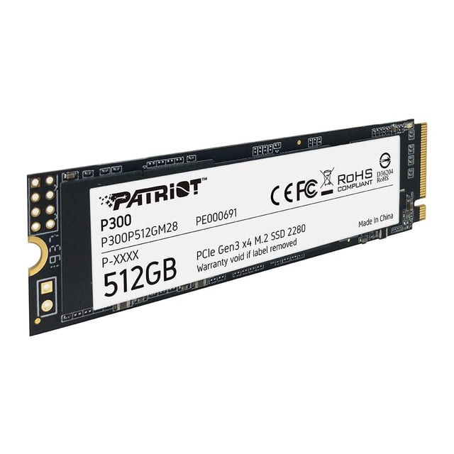 Disco SSD 512 Gb M.2 2280 NVMe P300 Patriot