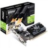 Placa de Video 2Gb PCI-E MSI GeForce GT710 DDR3