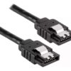 Cable SATA III Datos 50cm c/Traba