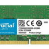 Memoria SODIMM DDR4 8 GB 3200Mhz Crucial 1.2v p/notebook