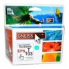 Cartucho EPSON Alternativo Gneiss T103 Cyan Cartucho EPSON Alternativo Gneiss T103 Cyan