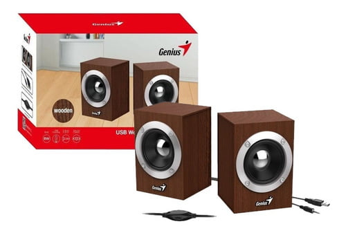Parlantes Genius SP-HF280 Madera USB