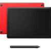 Tableta Digitalizadora One Small Negra y Rojo Wacom USB Tableta Digitalizadora One Small Negra y Rojo Wacom USB