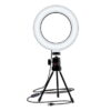 Aro de Luz Selfie c/Tripode 16cm USB