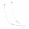 Auricular con Micrófono Deportivo Bluetooth Tune 115 JBL Blanco Auricular con Micrófono Deportivo Bluetooth Tune 115 JBL Blanco