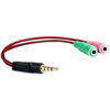 Adaptador 1 Mini Plug Macho 2 Mini Plug Hembra Noganet