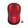 Mouse Logitech Optico m185 Rojo WiFi