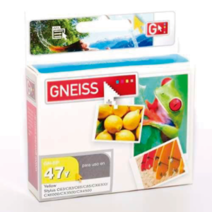 Cartucho EPSON Alternativo Gneiss T47420 Amarillo
