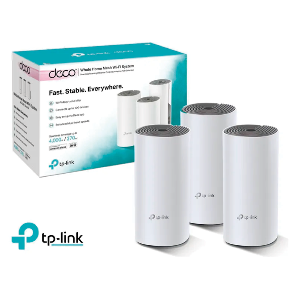 Router AP Wifi Mesh TP-Link AC1200 DECO E4-3 (3Pack)