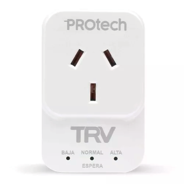 Protector de voltaje Protech F 2200W – Aire-Heladera-Lavarropas – TRV Protector de voltaje Protech F 2200W – Aire-Heladera-Lavarropas – TRV