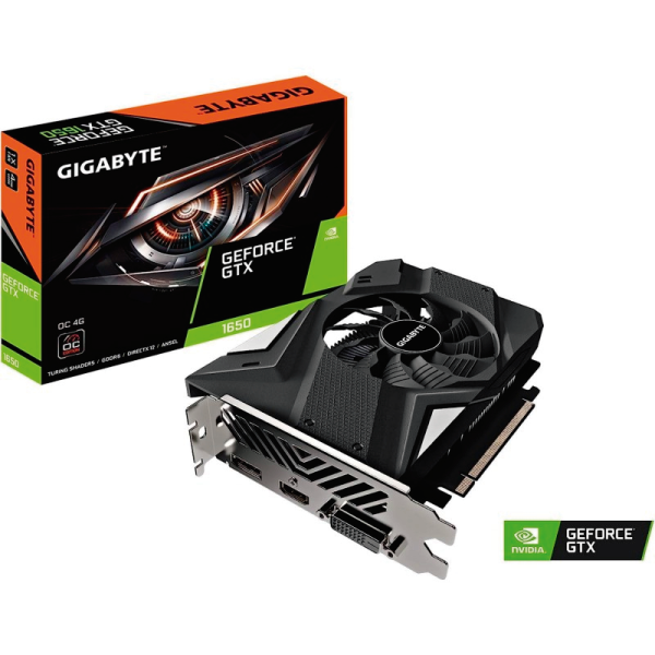 Placa de Video 4Gb PCI-E Gigabyte GeForce GTX1650 D6 GDDR6 Placa de Video 4Gb PCI-E Gigabyte GeForce GTX1650 D6 GDDR6