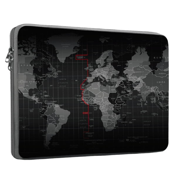Funda Porta Notebook 15.6" Neoprene Estampado 31 Maps