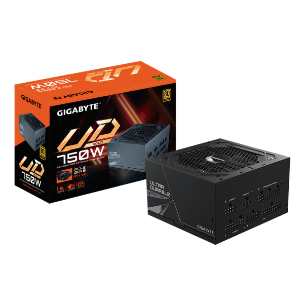 Fuente Gigabyte 750W GP-UD750GM - 80 Plus Gold Full Modular