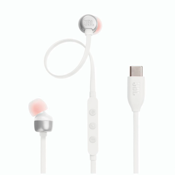 Auricular con Micrófono JBL Tune 310C Blanco USB Tipo C