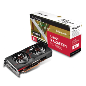 Placa de Video 8Gb PCI-E Sapphire RX 7600 Pulse OC GDDR6