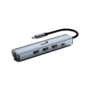 Hub USB Tipo C 3.0 – 1RJ45 – 3USB3.0 – 1C POWER UH-545 Genius