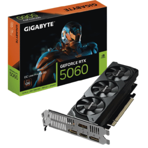 Placa de Video 8Gb PCI-E GIGABYTE RTX 5060 OC Low Profile GDDR7