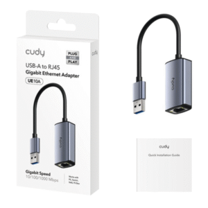 Adaptador de Red USB-A 3.0 a Ethernet RJ45 Cudy