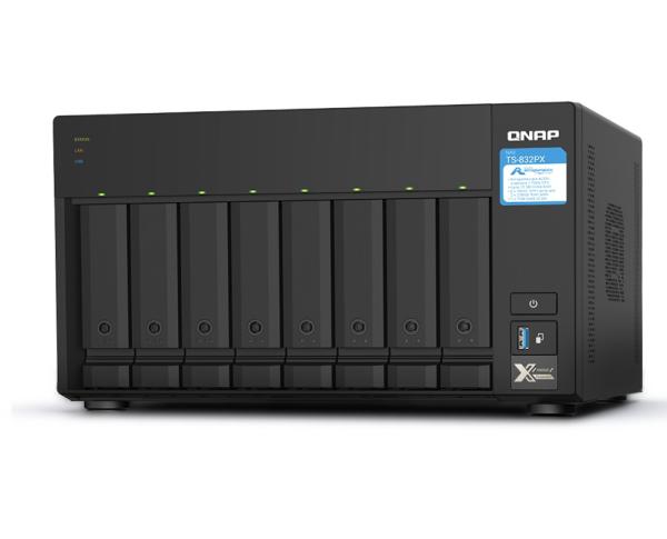 Storage Qnap Nas 8-bay Arm 4core 1.7ghz 4gb Ddr4 - TS-832PX-4G-US