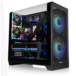 Gabinete Thermaltake View 390  Air Black Tempered Glass