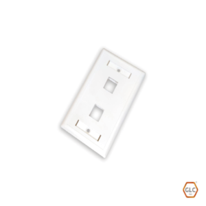 Face Plate 2 Puerto GLC