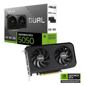 Placa de Video 8Gb PCI-E ASUS RTX 5050 Dual OC GDDR6