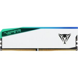 Memoria Patriot Ddr5 Viper Elite 5 32gb 6000 Mhz Rgb Cl42 White Single Pe000940