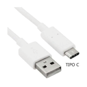 Cable USB a USB Tipo C 3m 3A Blanco Noganet