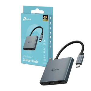 Hub USB-C 3 en 1 con Puerto HDMI 4K@60Hz y Carga Rápida de 100W UH3020C – TP-Link