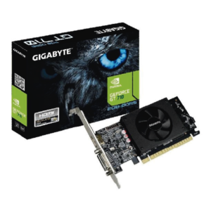Placa de Video 2Gb PCI-E Gigabyte GeForce GT710 DDR3