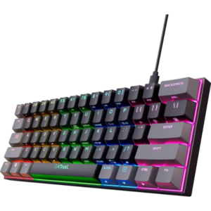 Teclado Gamer Mecanico Mini Acira GXT867 Trust USB