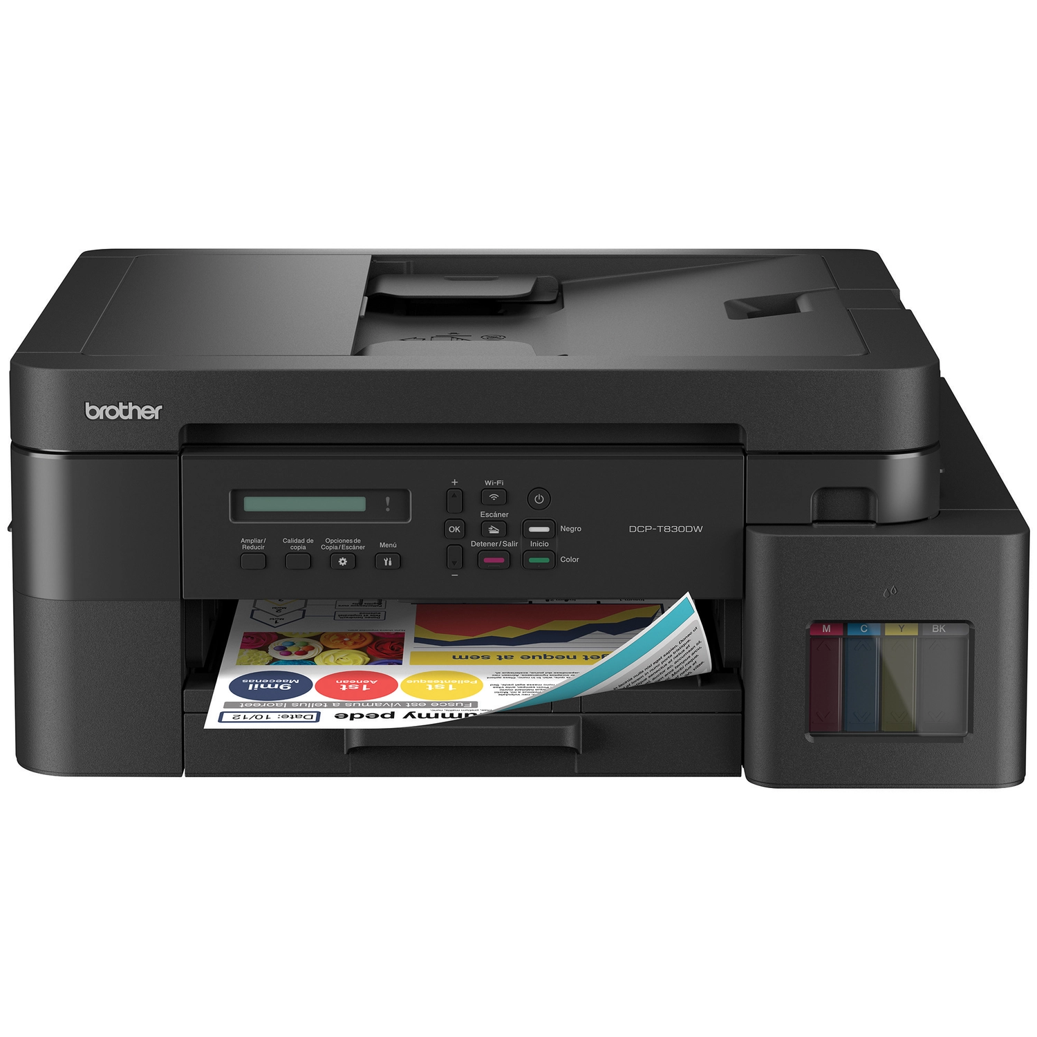 Impresora Brother T830dw Multifunción