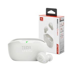 Auricular con Micrófono Bluetooth Wave Buds 2 JBL Blanco