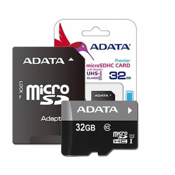 Memoria Micro SD 32 GB Premier Adata C/Adaptador – SDHC Memoria Micro SD 32 GB Premier Adata C/Adaptador – SDHC