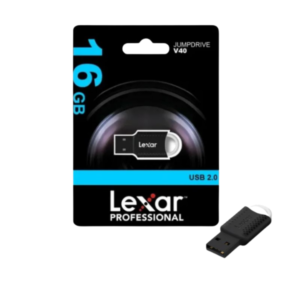 Pendrive Lexar Jumpdrive V40 de 16GB USB 2.0 Negro