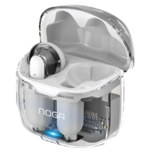 Auricular Twins Bluetooth NG-BTWINS 35 Noganet Blanco