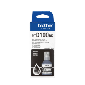 Botella de Tinta Brother BTD100BK Negro