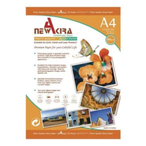 Papel Akira Inkjet Glossy 180g x 20h